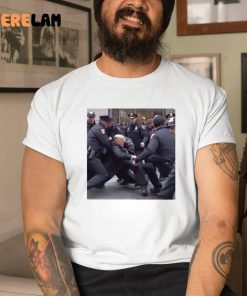 Ai Predicts Donald Trump Will Be Arrested Meme Shirt