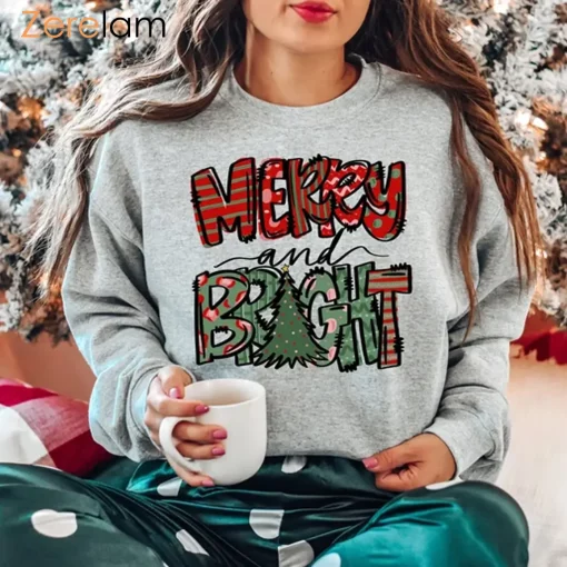 Merry Bright Christmas Shirt