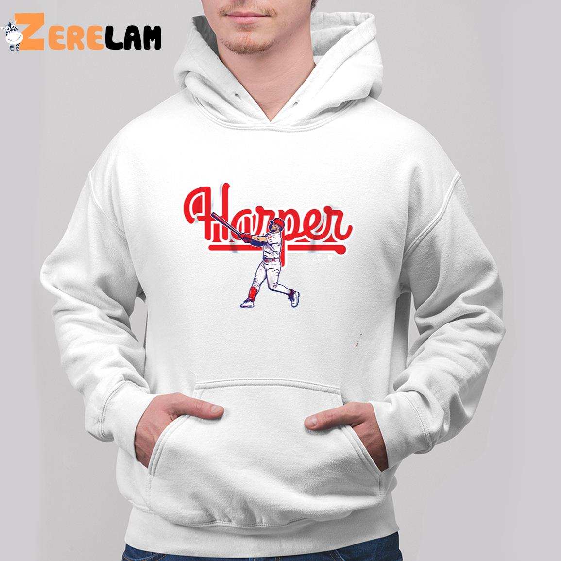 Top-selling Item] Bryce Harper 3 Philadelphia Phillies Home Player Name 3D  Unisex Jersey - White