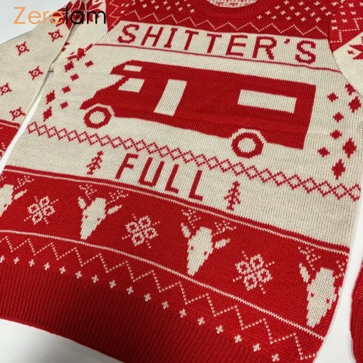 Christmas Vacation Shitter’s Full Ugly Sweater