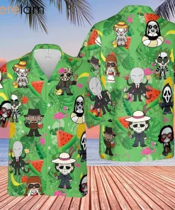 Cool Horror Summer Hawaiian Shirt