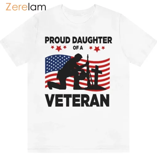 Proud Daughter Of A Veteran Shirt
