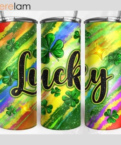 Lucky St. Patrick’s Day Tumbler