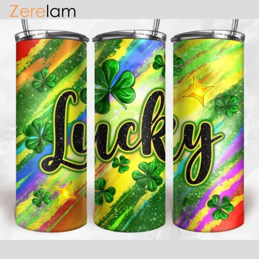 Lucky St. Patrick’s Day Tumbler