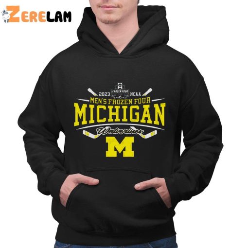 Mens Frozen Four Michigan Wolverines M Shirt