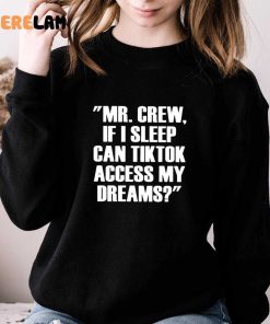 Mr.chew If I Sleep Can Tiktok Access My Dreams Shirt