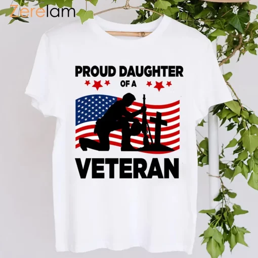 Proud Daughter Of A Veteran Shirt