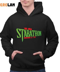 Sixth Annual Stabathon 2011 Shirt
