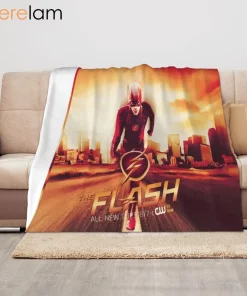 The Flash Personalized Funny Blanket