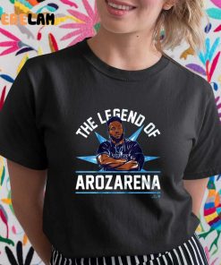 The Legend Of Randy Arozarena Rays Shirt