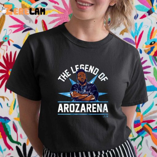 The Legend Of Randy Arozarena Rays Shirt