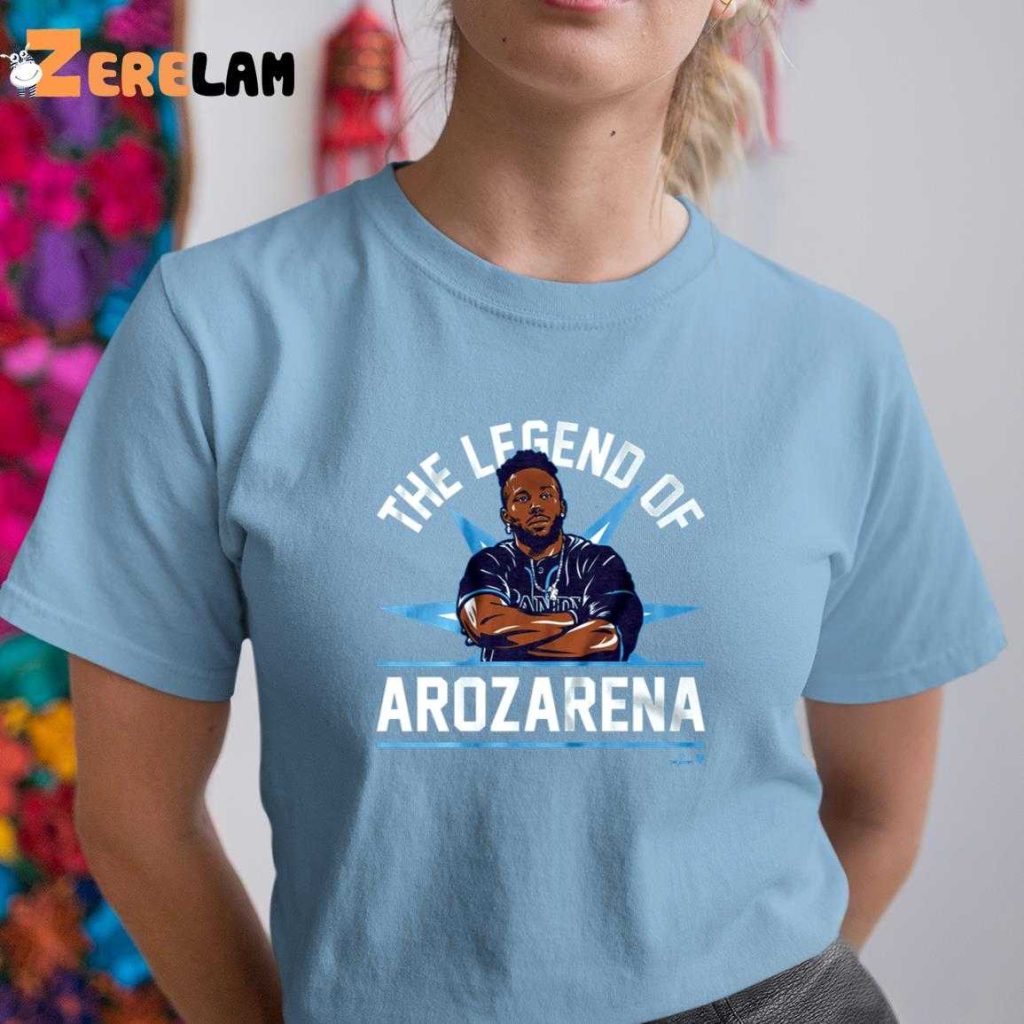 The Legend Of Randy Arozarena Rays Shirt