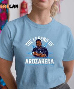 The Legend Of Randy Arozarena Rays Shirt