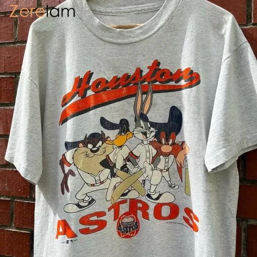 Vintage Houston Astros Looney Tunes Shirt