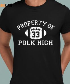Al Bundy Property Of 33 Polk High 1966 city shirt 8 1
