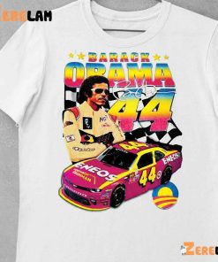 Barack Obama Race Car 44 Shirt 10 1