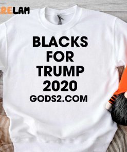 Black For Trump 2024 Gods2 shirt