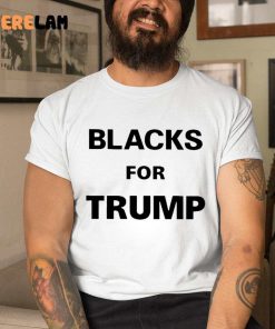 Black For Trump Shirt