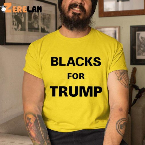 Black For Trump Shirt