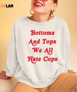 Bottoms And Tops We All Hate Cops Ringer Shirt 3 1