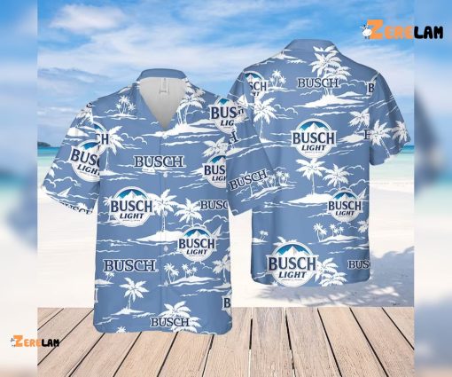 Busch Light Aloha Hawaiian Shirt