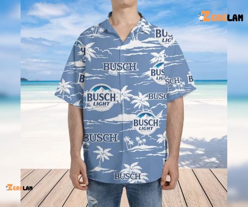 Busch Light Aloha Hawaiian Shirt