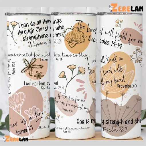 Christian Affirmation Bible Gift For Mother’s Day Tumbler