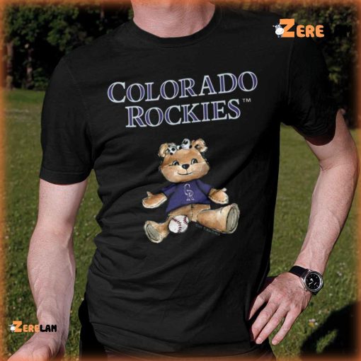 Colorado Rockies Tiny Turnip Teddy Shirt