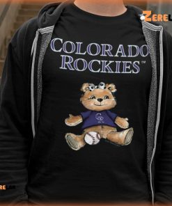 Colorado Rockies Tiny Turnip Teddy Shirt 2