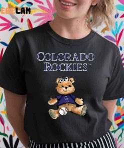 Colorado Rockies Tiny Turnip Teddy Shirt 1 1