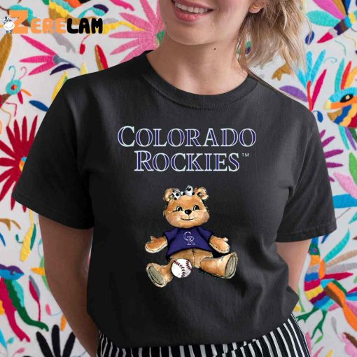 Colorado Rockies Tiny Turnip Teddy Shirt
