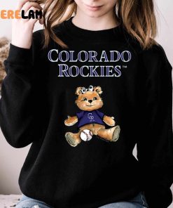 Colorado Rockies Tiny Turnip Teddy Shirt 3 1