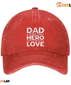 Dad A Sons First Hero A Daughters First Love Hat 4