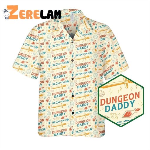 Daddy Dungeons Dragons Hawaiian Shirt