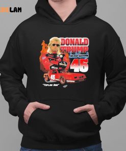 Donald Trump 45 Teflon Don Race Car Shirt 2 1