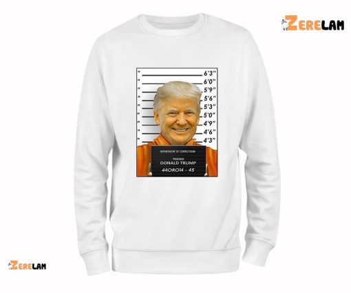 Donald Trump Prison Mug Shot Funny Shirt