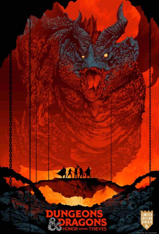 Dungeons Dragons Honor Among Thieves Poster Canvas