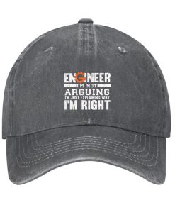 Engineer I Am Not Arguing I Am Just Explaining Why I Am Right Hat 3