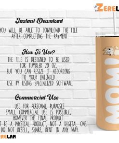 Funny Gift For Mom Dog Orange Tumbler 2