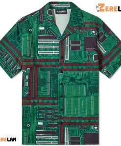 Hasanabi Motherboard Vacation Hawaiian Shirt 1