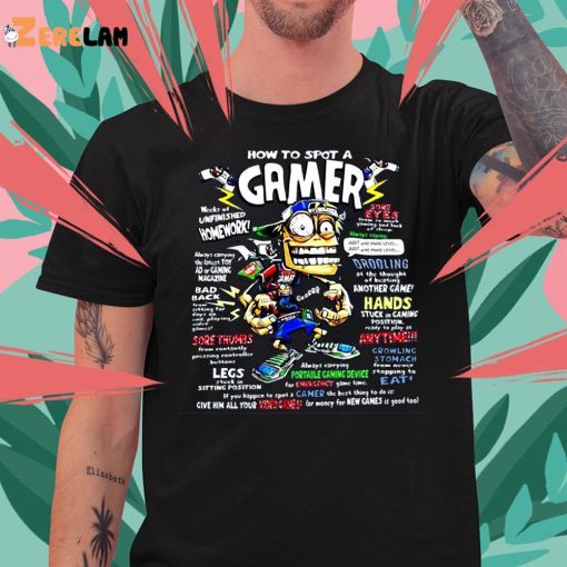 How To Spot Gamer Shirt