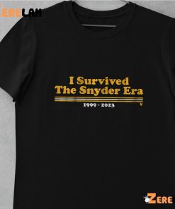 I Survived The Snyder Shirt 10 1