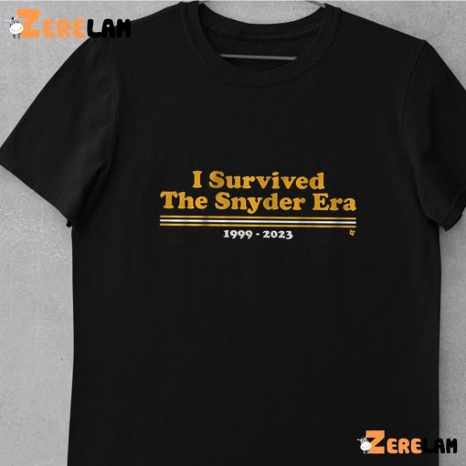 I Survived The Snyder Shirt