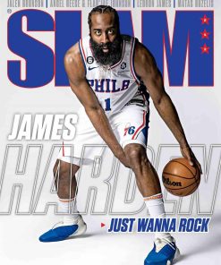 James Harden Slam Just Wanna Rock Poster Canvas 2