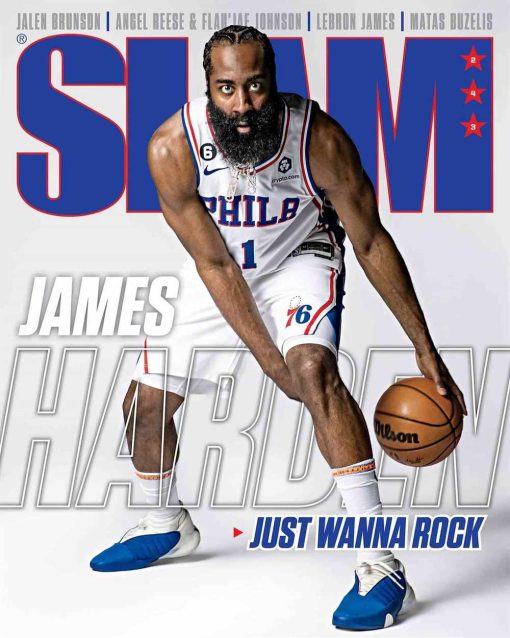 James Harden Slam Just Wanna Rock Poster Canvas