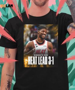 Jimmy Butler Milwaukee Vs Miami Heat Lead 3 1 Shirt 4 1