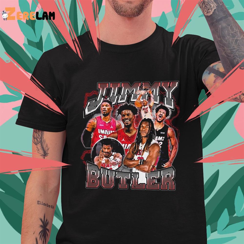 Jimmy Butler Shirt Basketball shirt Classic 90s Graphic Tee Miami Heat in  2023