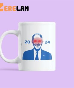 Joe Biden sell Dark Laser Eyes Brandon 2024 Mug