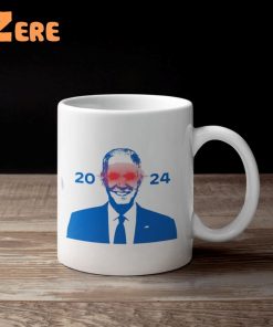 Joe Biden sell Dark Laser Eyes Brandon 2024 Mug 2