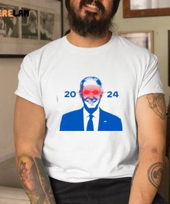 Joe Biden sell Dark Laser Eyes Brandon 2024 Shirt